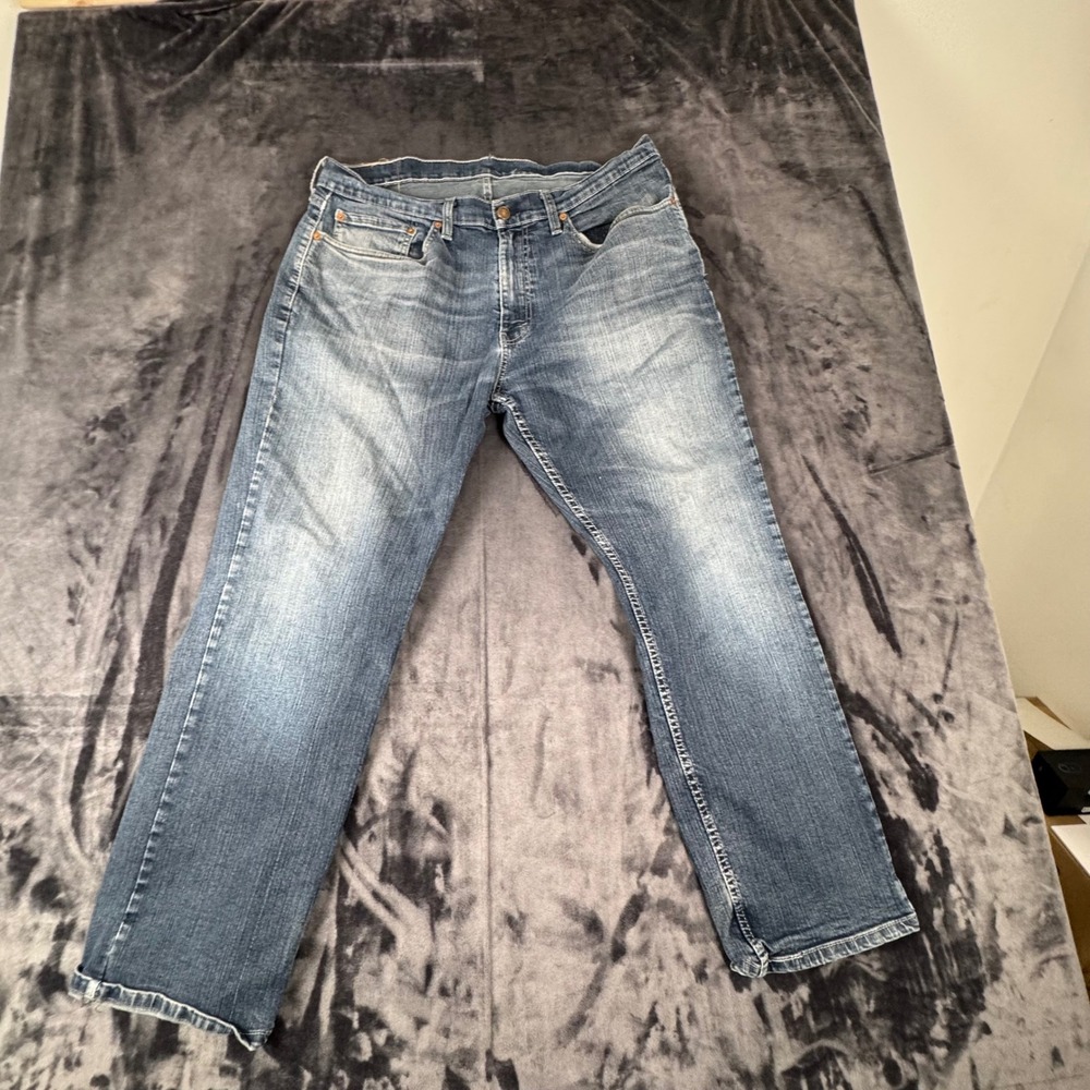 Levi 559 Relaxed Straight Jeans Mens 36x30 Blue Denim 4296